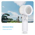 Travel shower filter-transparent-23 * 12 *8cm-1 piece