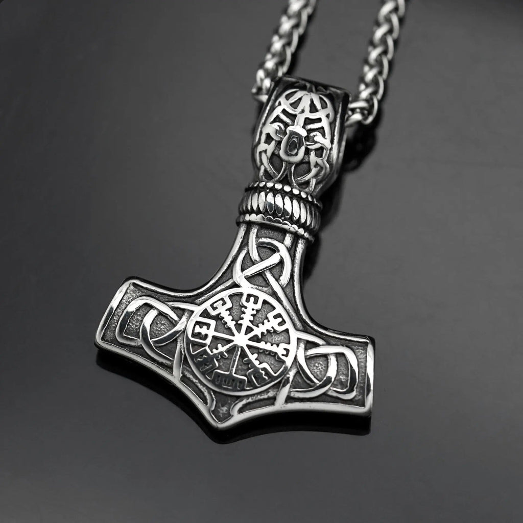 Modern Mjolnir Necklace
