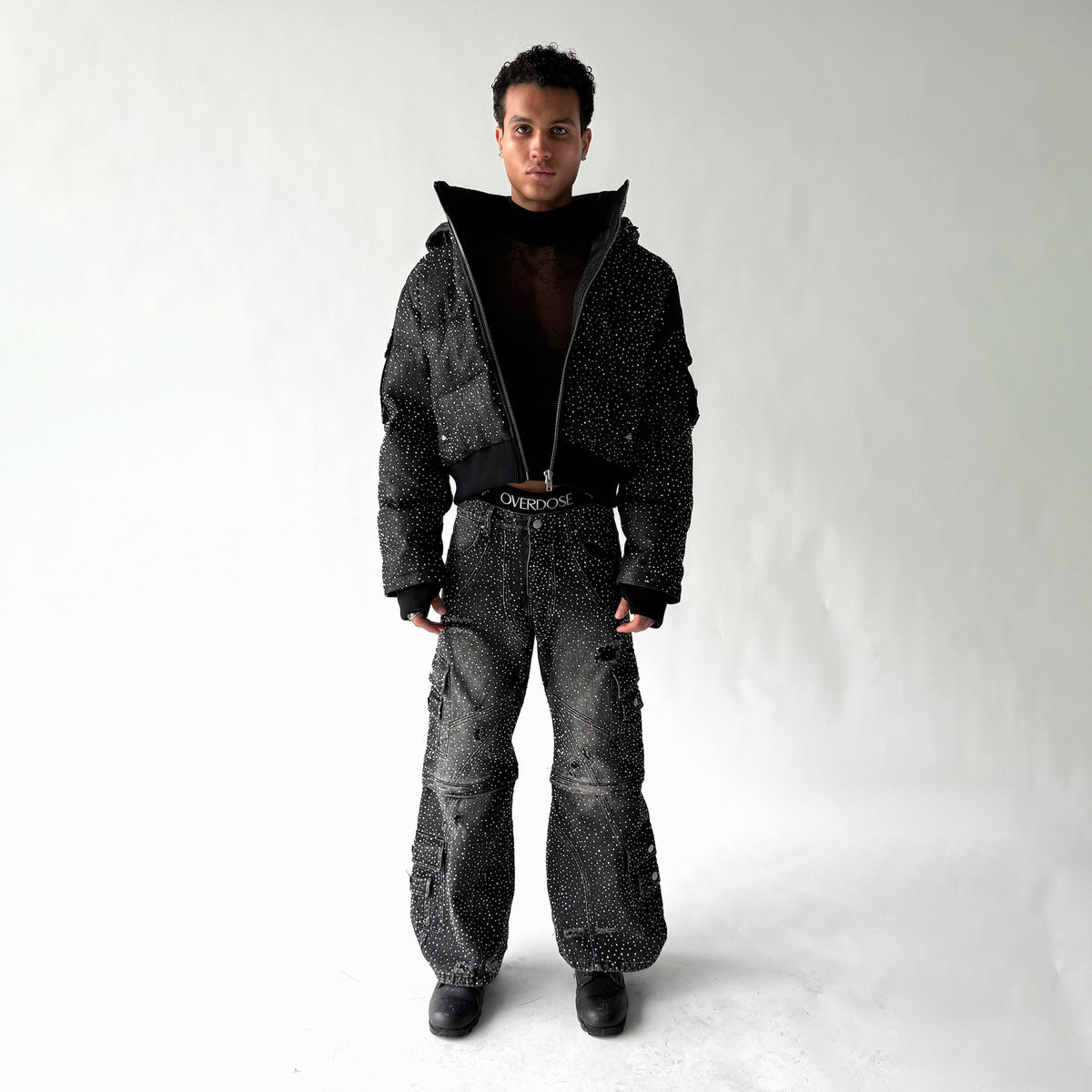 "DRKCRYSTL" TRNSFRMR DENIM