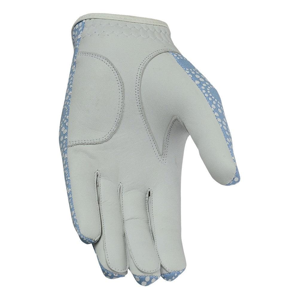 New Women's Golf Gloves Left Hand Cabretta Leather Sky Blue