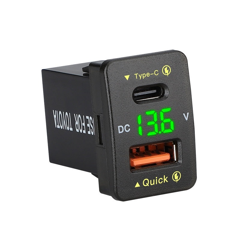 48W Fast Charge QC30 Car Modification Mobile Phone Charger