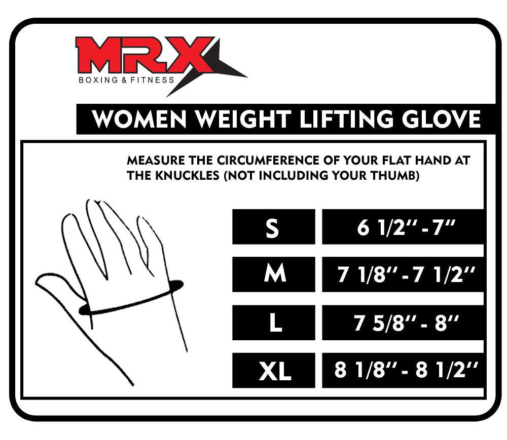 New MRX Women Weight Lifting Gloves GYM Workout Star Series All Sizes