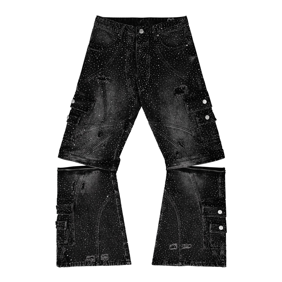 "DRKCRYSTL" TRNSFRMR DENIM