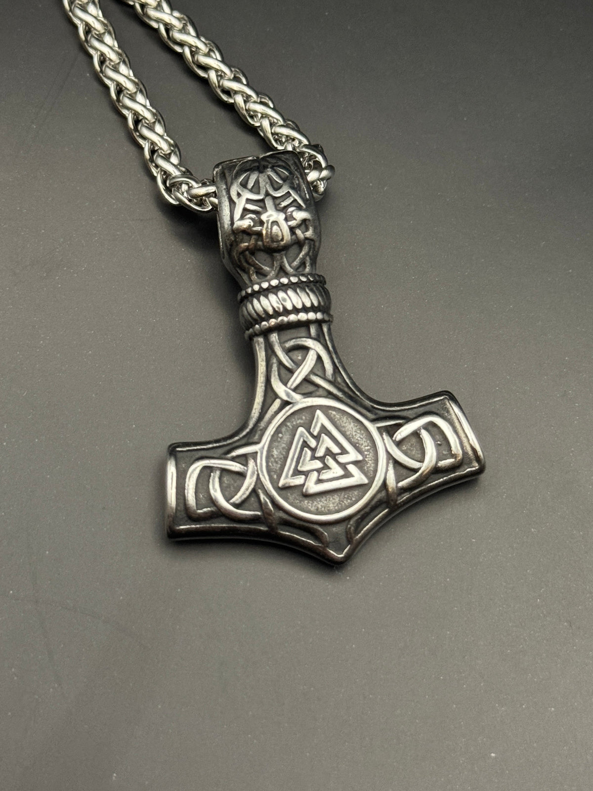 Modern Mjolnir Necklace
