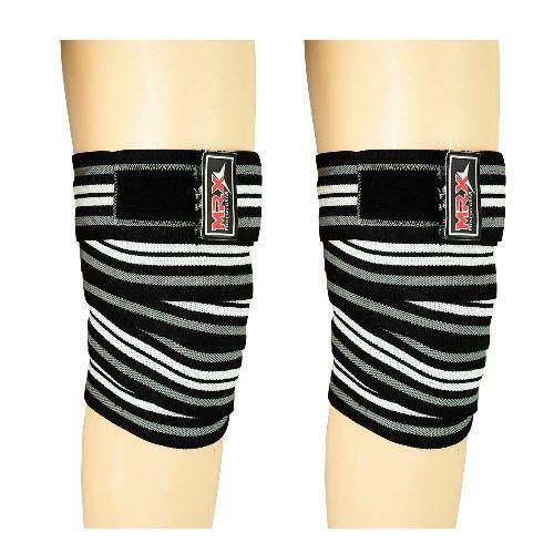 Mrx Weightlifting Knee Wraps Pro Quality Gym Workout Lifting Wrap
