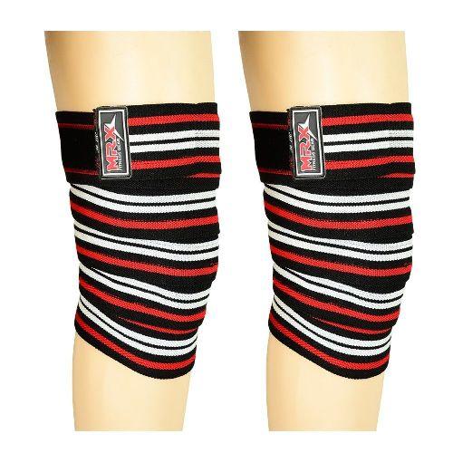 Mrx Weightlifting Knee Wraps Pro Quality Gym Workout Lifting Wrap
