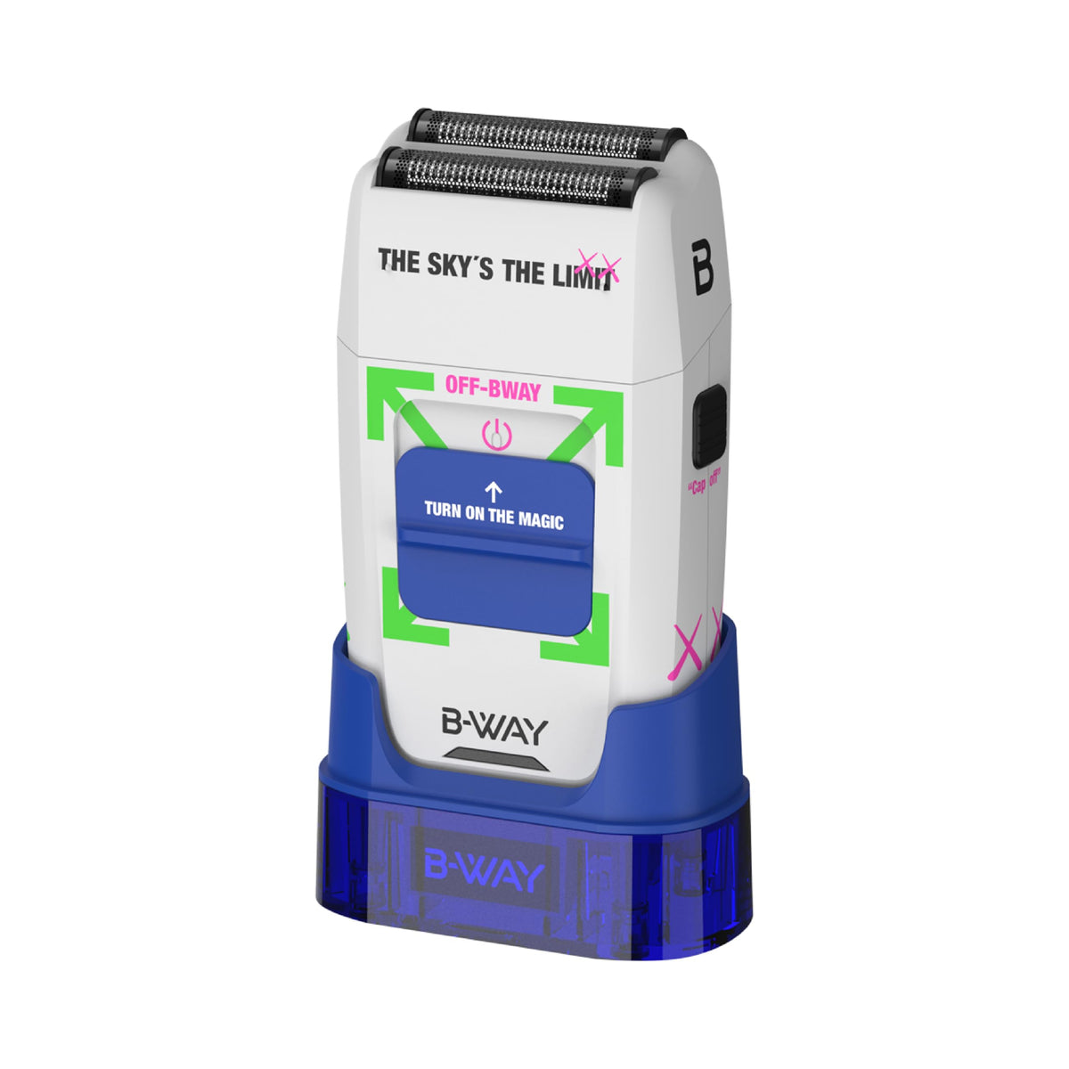B-Way B10K Clipper, T-Pro Trimmer, Off-Shaver - 3 in 1 Set