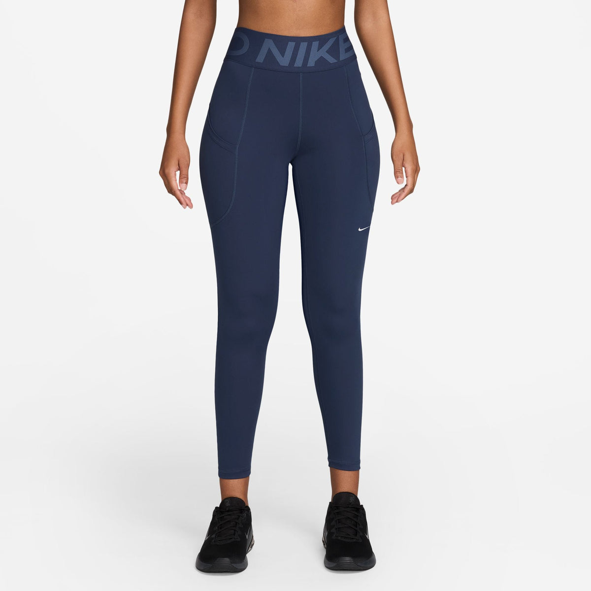 Nike Womens High-Waisted Leggings - Midnight Navy