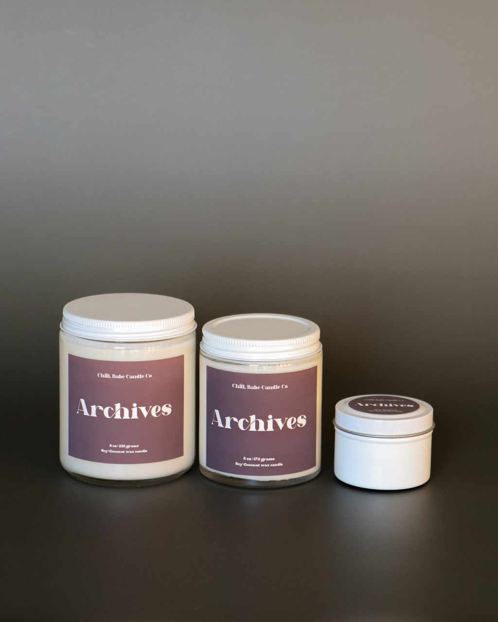 Archives Candle | Ink + Leather + Paper