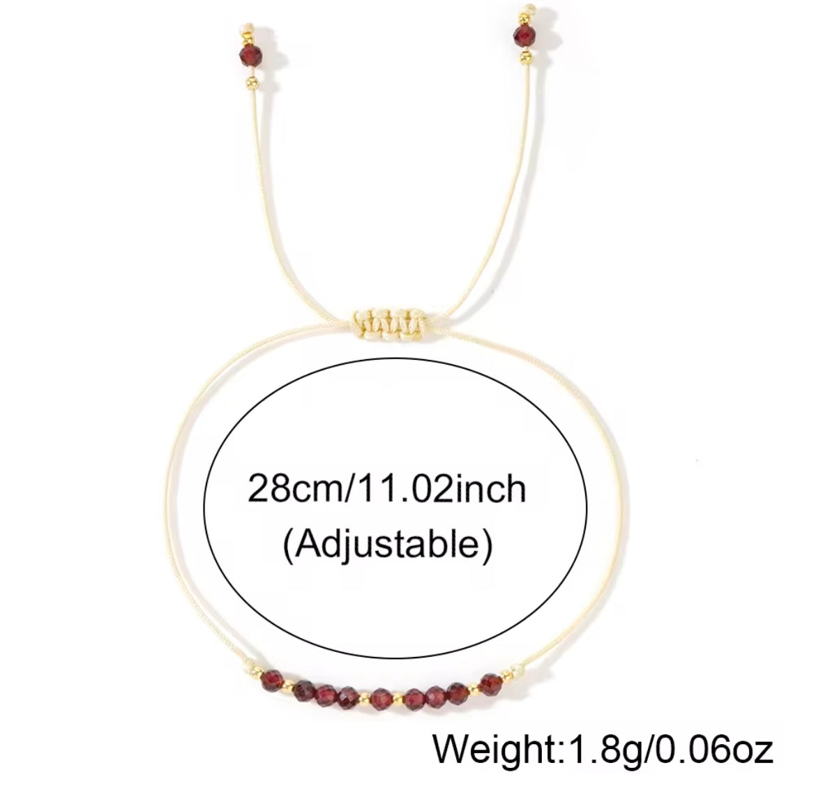 Crystal Birthstone Bracelet