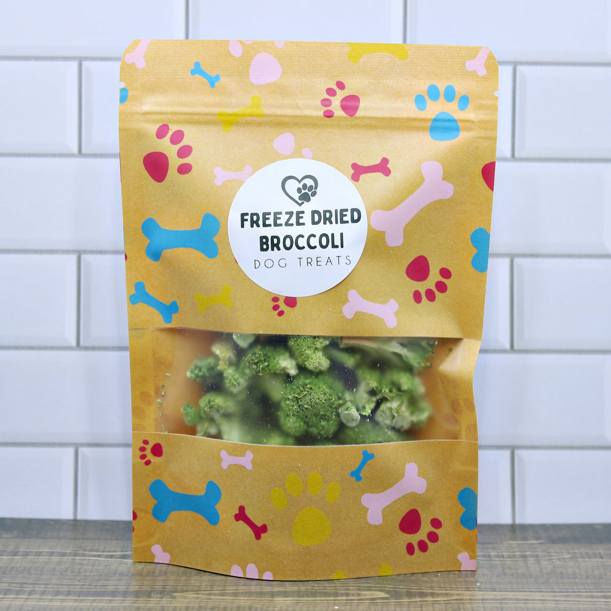 Freeze Dried Broccoli Dog Treats – Natural Single Ingredient Pet Treats for Dogs & Small Animals