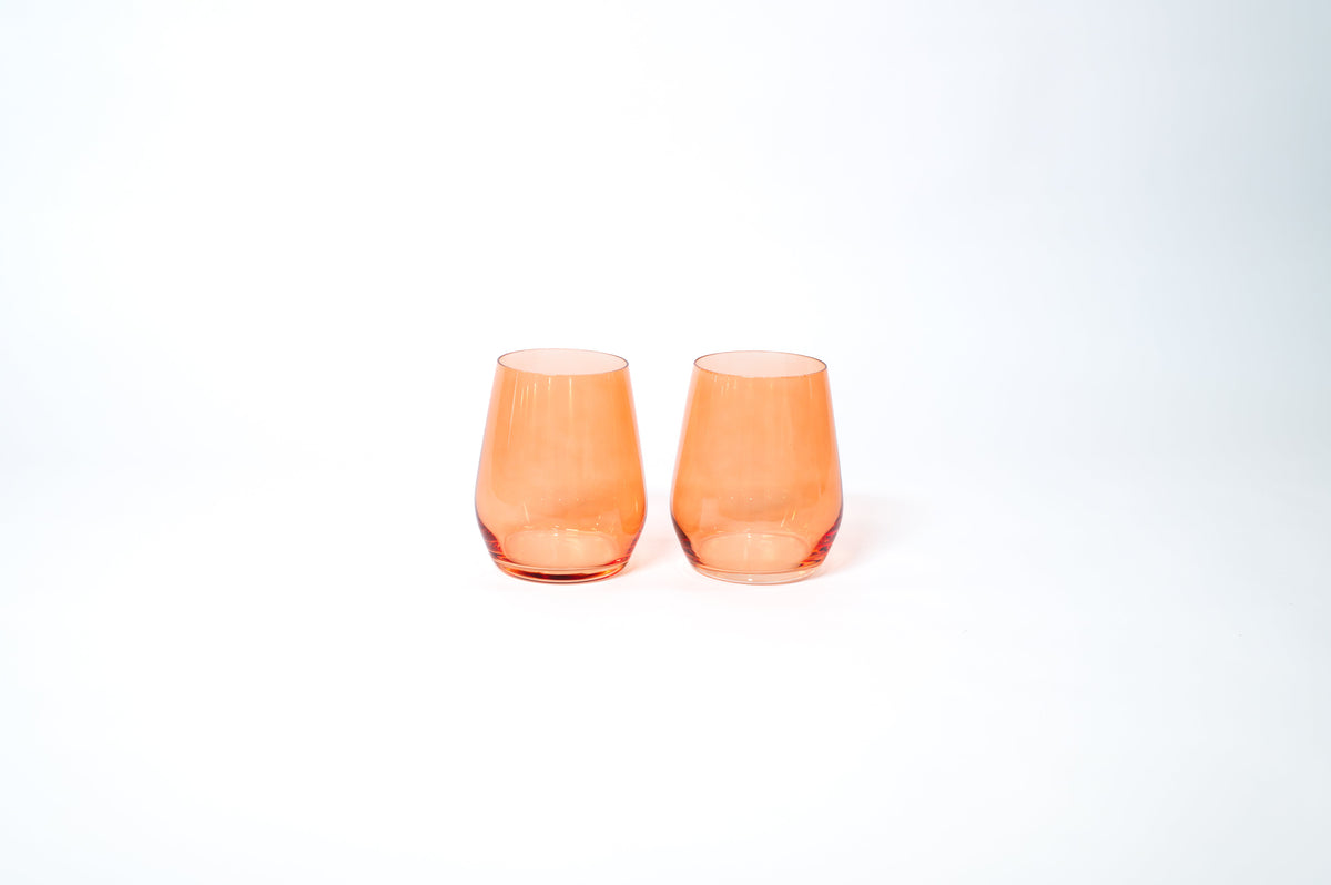 Aperol Orange - Colored Wine Glass
