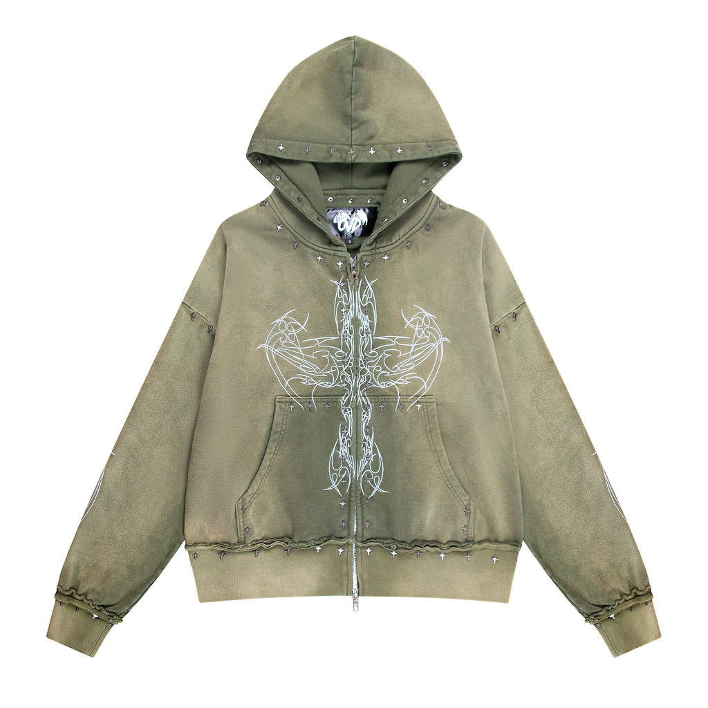 "EARTHANGL" ZIP UP