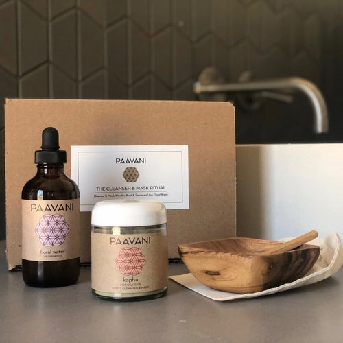 Cleanser & Mask Ritual | Ayurvedic Facial Cleansing Kit