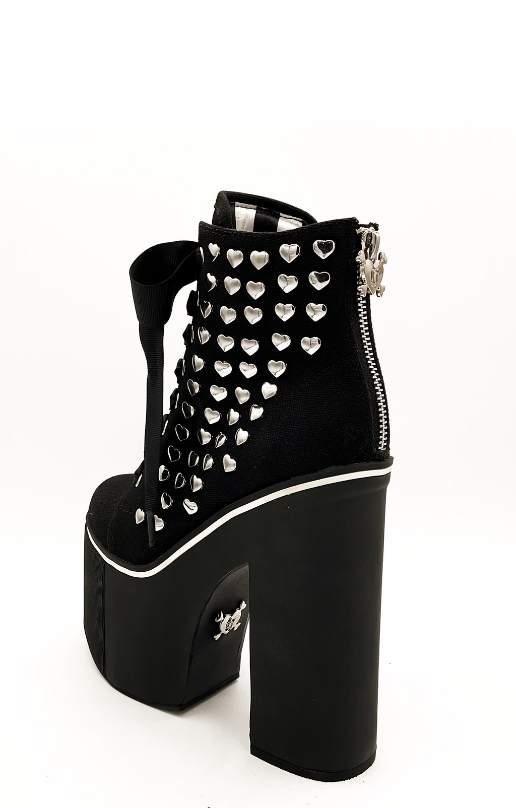Heartcore Platform Sneaker - Black