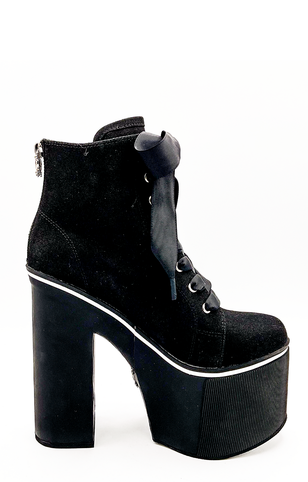 Heartcore Platform Sneaker - Black