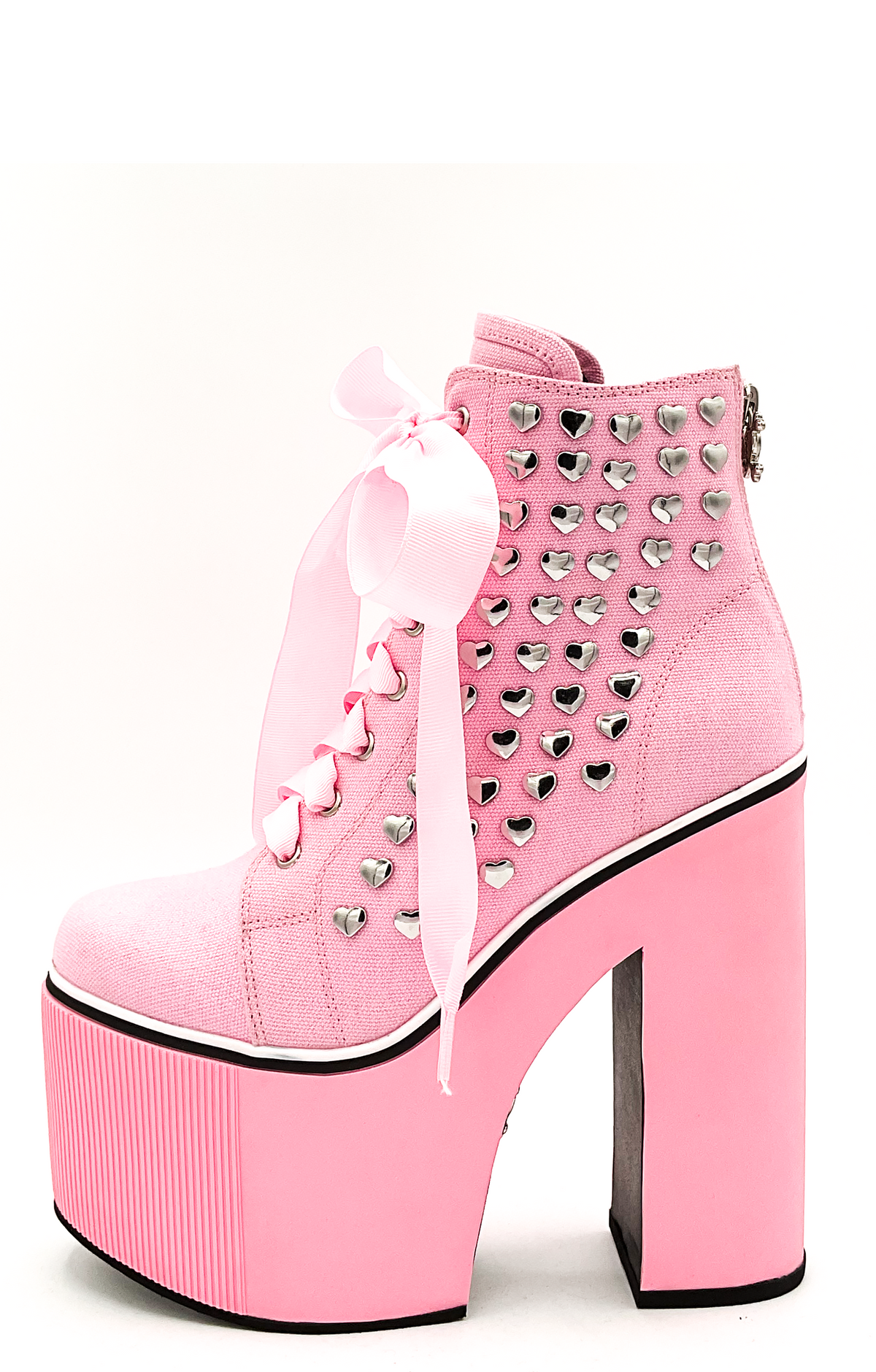 Heartcore Platform Sneaker - Pink