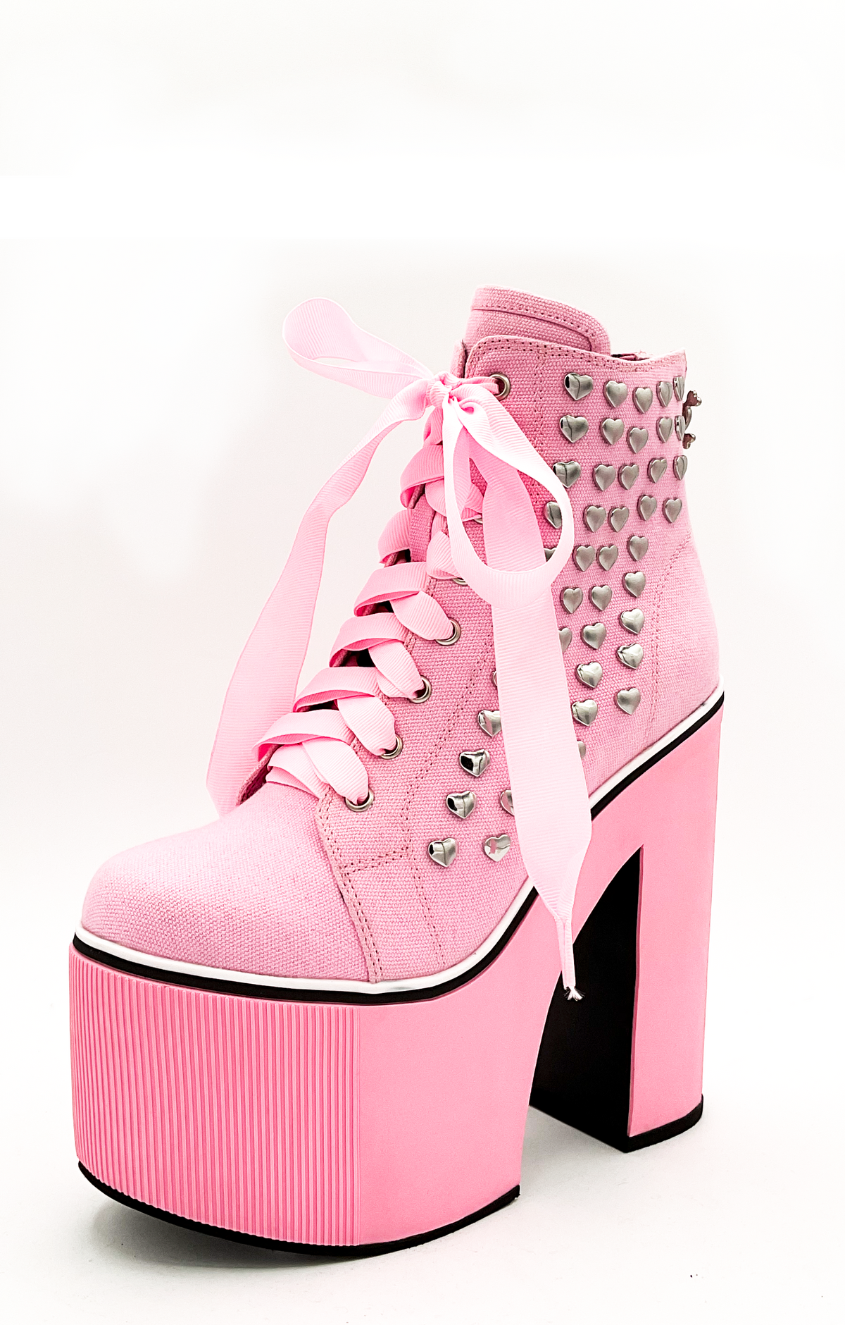 Heartcore Platform Sneaker - Pink