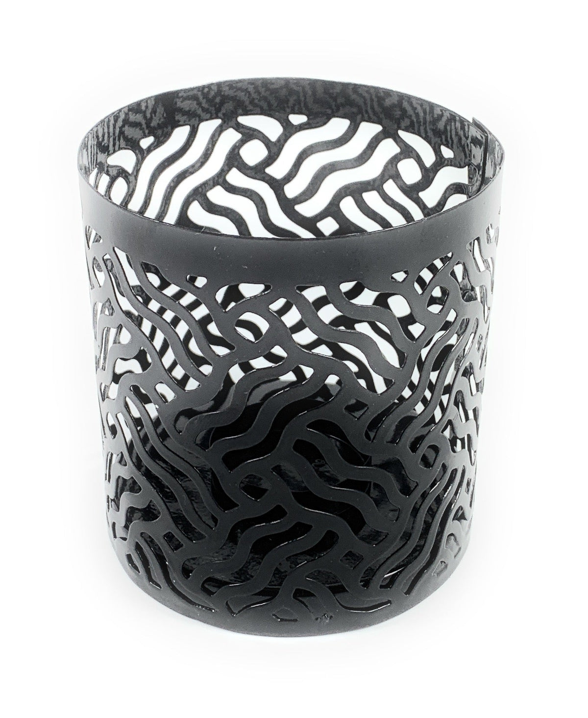 Votive Candle Holders Set of 2 Grey