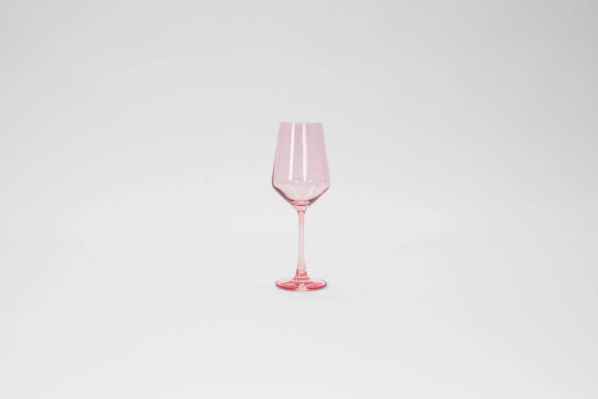 Tickle Me Pink - Stemless Colored Wine Glass