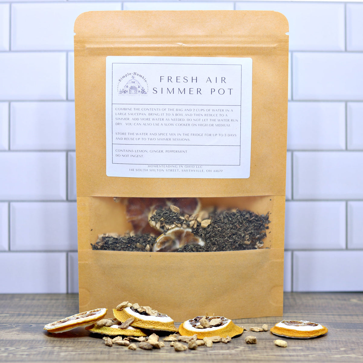 Fresh Air Simmer Pot Kit Simmering Potpourri