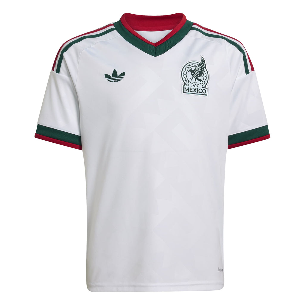Adidas Kids Mexico 26 Away Jersey - White