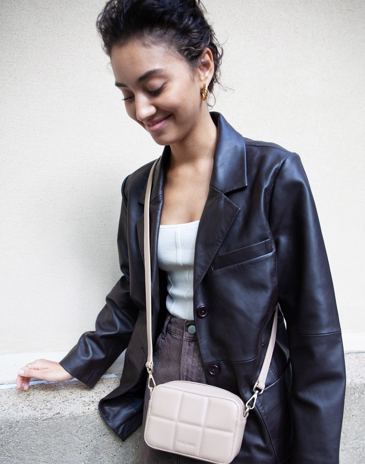 Deadstock Leather Blazer