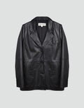Deadstock Leather Blazer