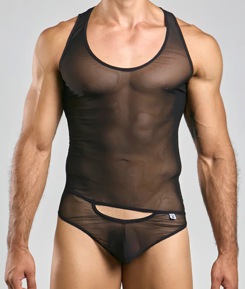 MOB Men's Sexy All Over Sheer Body