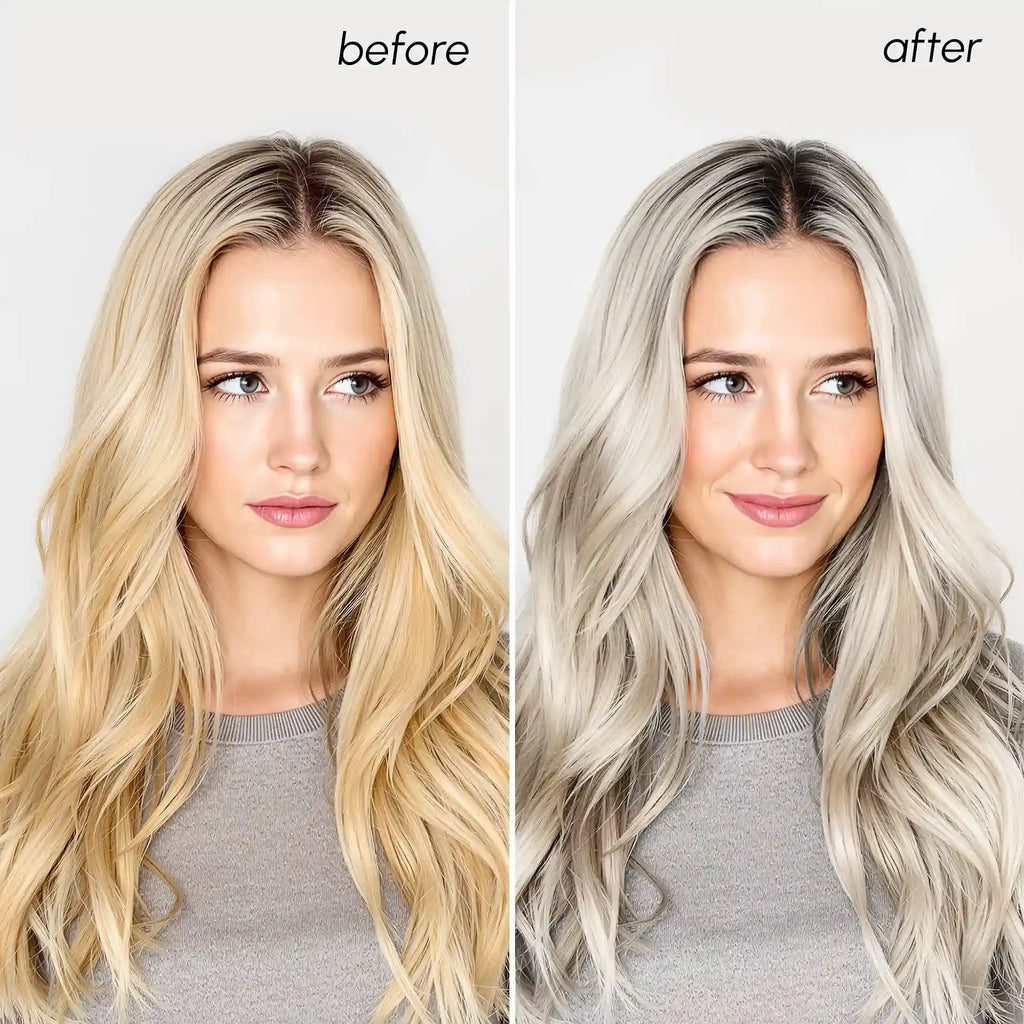 Purple Mask for Blonde Hair