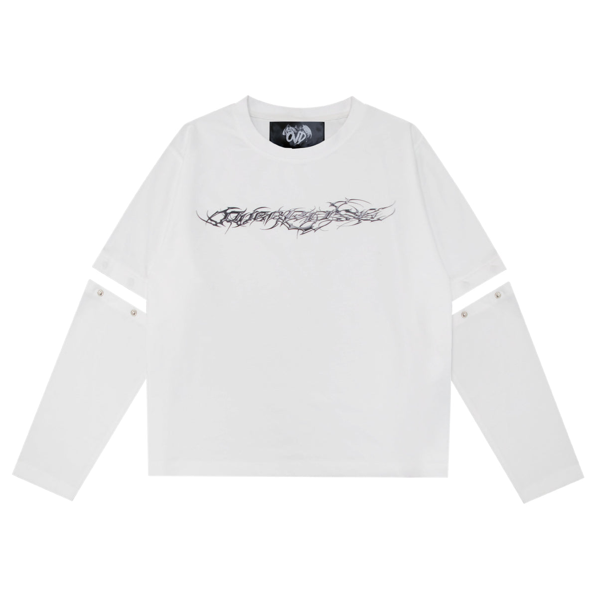 "TRIBAMETAL" LOGO TRNSFRMR L/S - ANGEL