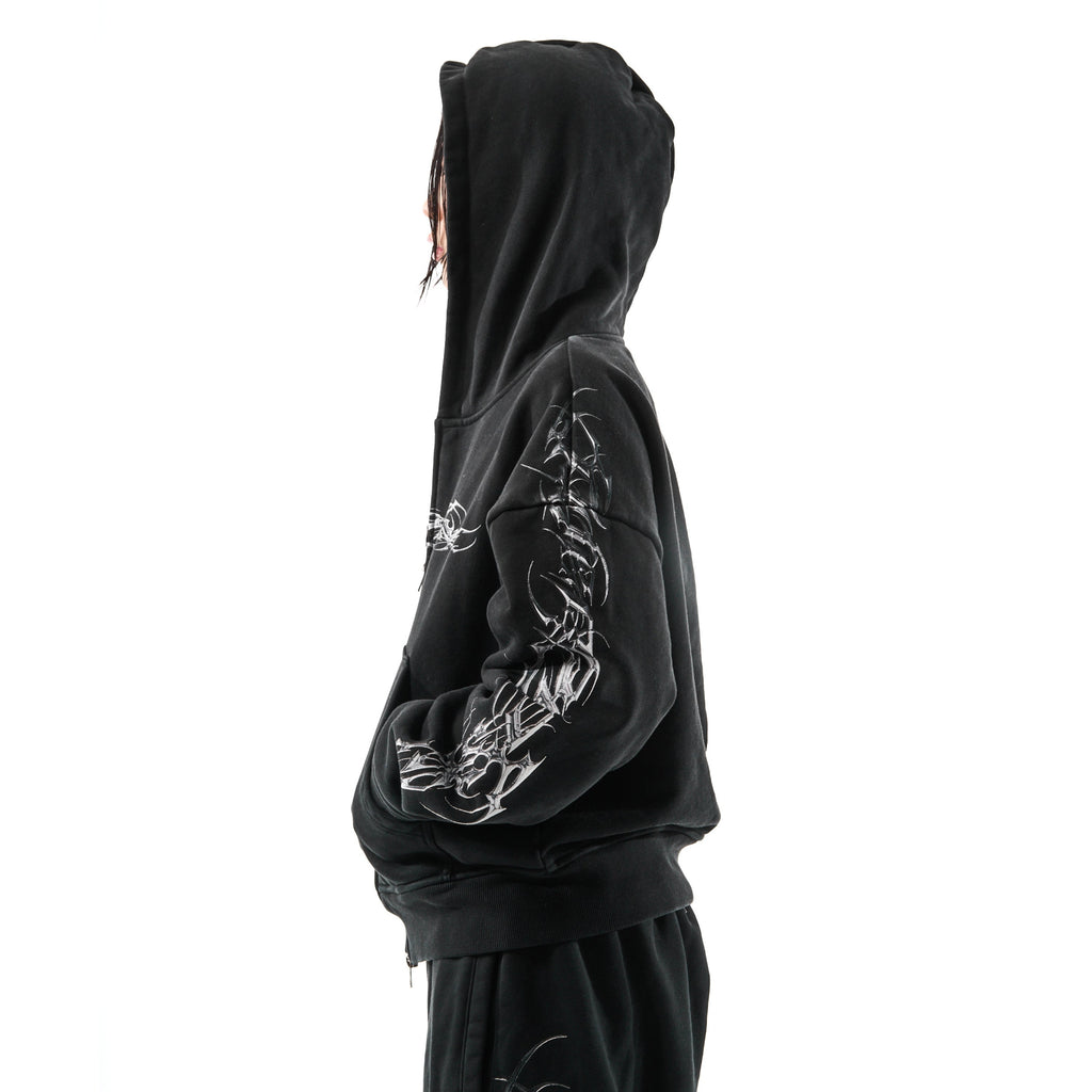 "TRIBAMETAL" HOODIE