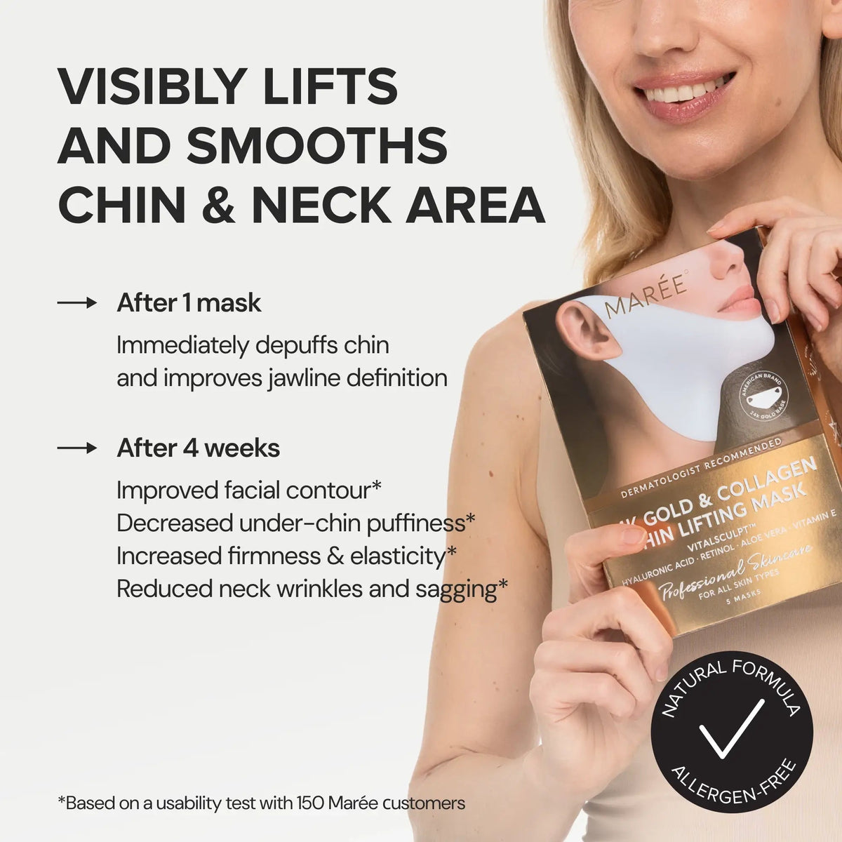 24K Gold V-Line Lifting Mask Maree